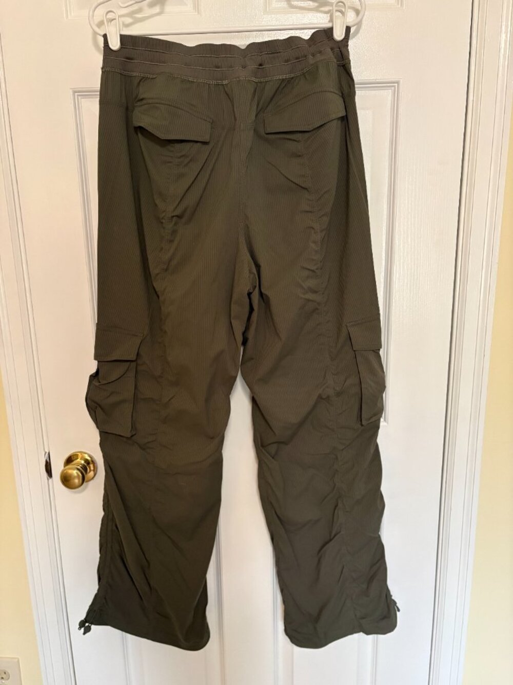 lululemon Dance Studio Relaxed Fit Cargo Pant Army Green - Picture 3 of 5